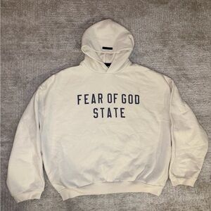 Fear of God State Cream Hoodie